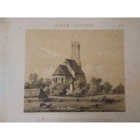 Album Lubelskie Kościół w Chodlu Lerue 1857 r.