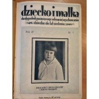 Dziecko i Matka - dwutygodnik - Rocznik 1929
