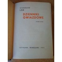 Dzienniki gwiazdowe - Stanisław Lem / ilustracje autora / 1971 r.