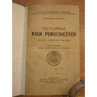Encyklopedia nauk pomocniczych - Stanisław Ptaszycki 1922 r.