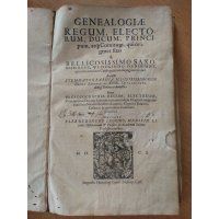 Genealogiae Regum,Electorum,Ducum,Principum .. Saxonum - Nicolai Reusneri Leorini  Lipsk 1610 r. 