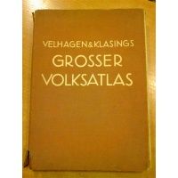 Grosser Volksatlas - Velhagen & Klasings 1940 r.