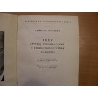 Idee czystej fenomenologii i fenomenologicznej filozofii - Edmund Husserl Biblioteka Klasyków Filozofii