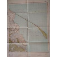Mapa WIG Gdynia Hel Puck Swarzewo 1931 r.