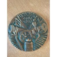 Medal Jan III Sobieski Wiedeń 1683 1983 brąz