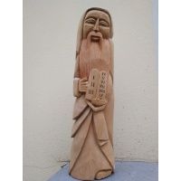 Mojżesz - rzeźba ludowa / drewno - Jozafat Andrzej Pasternak