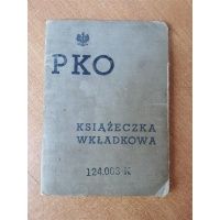 PKO /książeczka wkładkowa / Pocztowa Kasa Oszczędności 1935 r.