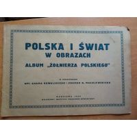 Polska i Świat w obrazach - album - ''Żołnierz Polski'' - 1938 r.