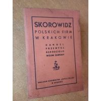 Skorowidz polskich firm w Krakowie Kraków 1930 r.