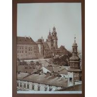 Zamek królewski na Wawelu - Franciszek Klein Kraków 1915 r.